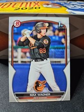 Max Wagner 1st 2023 Bowman Prospects #BP-8 Baltimore Orioles