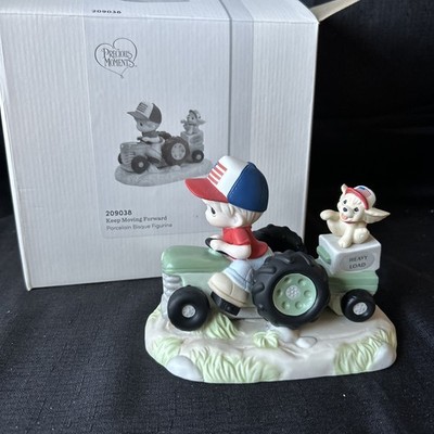 Precious Moments Keep Moving Forward Figurine NIB