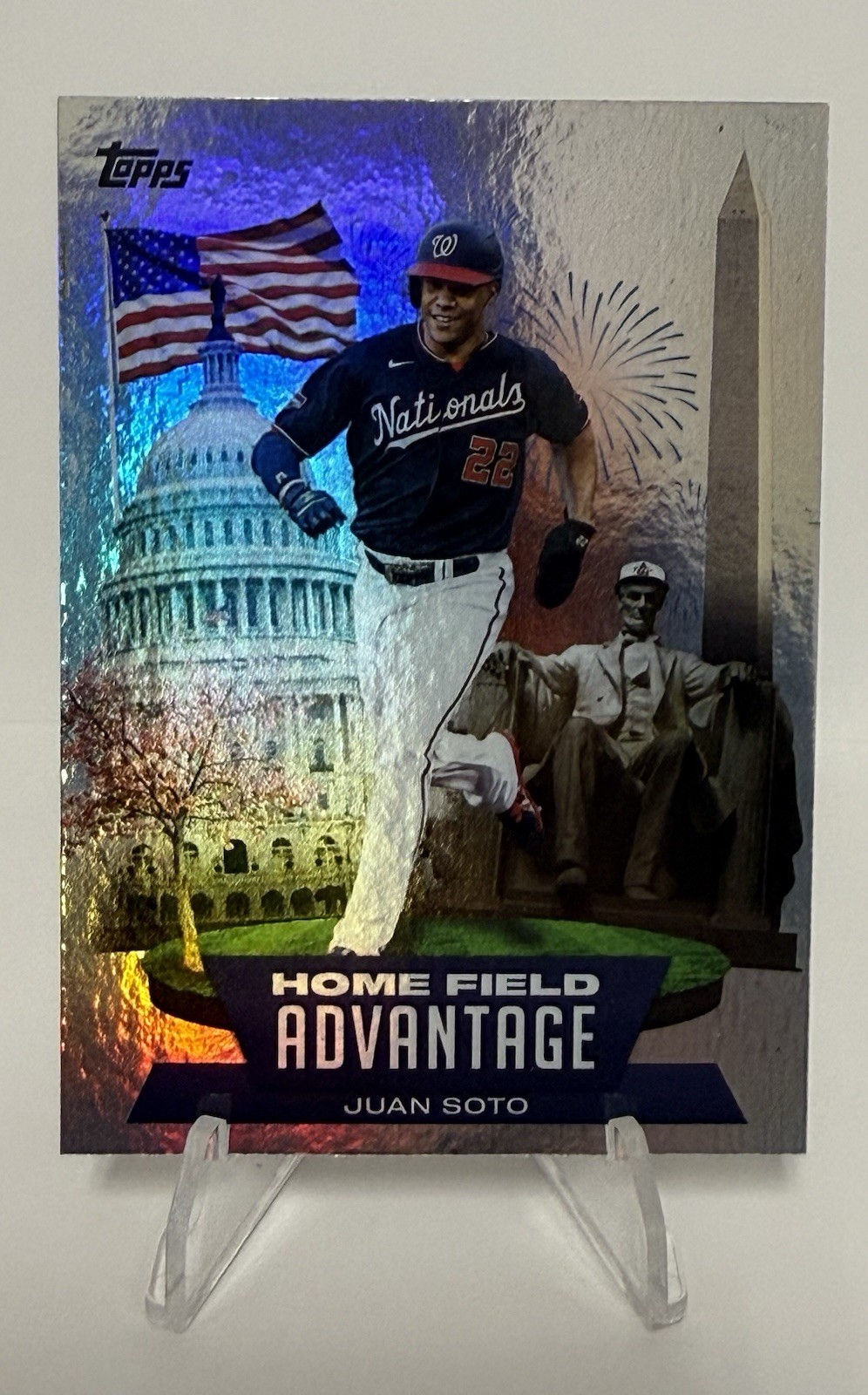 Juan Soto 2022 Topps Series 1 Home Field Advantage HA-4