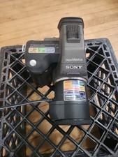 Sony Mavica MVC-FD95 2.1MP Digital Camera Black Metallic gray Tested Works
