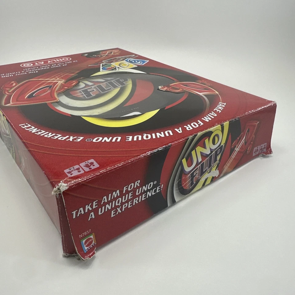 Juego de Cartas Abatible Mattel Uno Objetivo Exclusivo Completo En Caja Raro Foto 3 de 4