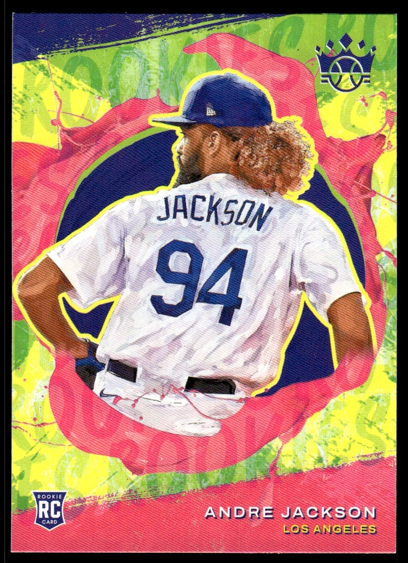 2022 Panini Diamond Kings Andre Jackson Rookie Los Angeles Dodgers #156