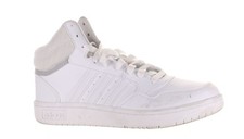 Adidas Boys Hoops Mid White Basketball Shoes Size 5 7781303