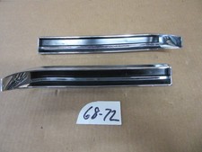 1968-1972 Corvette Hood Insert Molding 427454lt1 Lh Rh Original 1 Pr.