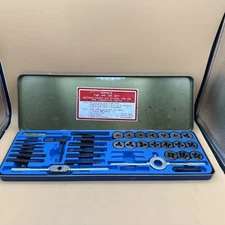 NC & NF NPT 30+ Piece Combination Tap & Die Set Steel japan