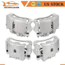 Brake Calipers Kit Pair For Cadillac Escalade ESV EXT Chevrolet Tahoe Front Rear
