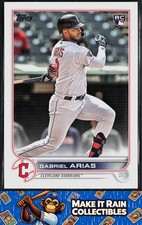 Gabriel Arias 2022 Topps Update #US248 Cleveland Guardians Rookie RC