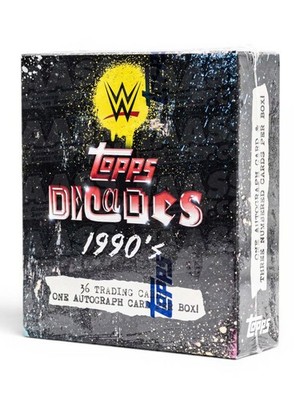 Topps Decades WWE 1990's Hobby Box - SOFORT - Wrestling OVP/Sealed