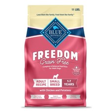 Blue Buffalo Freedom Grain-Free Small Breed Dry Dog Food, Chicken, 11 lb