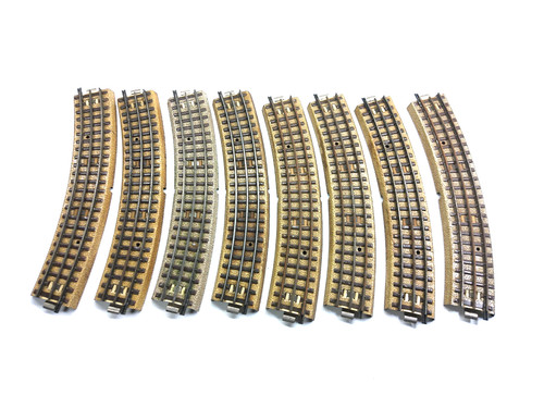 Märklin H0 8x gebogenes M-Gleis - ohne OVP#15757 | Condition: Gebraucht