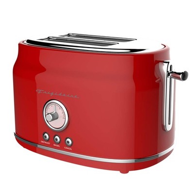 , 2 Slice Toaster, Retro Style, Wide Slot for Bread, English Muffins, Croissa...
