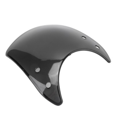 _Gray Motorcycle Windshield Retrofit For 5 7in Motor Headlights Windscree
