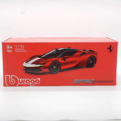 Bburago Ferrari SF90 Stradale Assetto Fiorano 2020 rot 1:18 Modellauto Signature