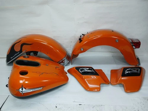 Harley-Davidson 1999 Road King Gas Tank Fenders Side Covers Paint Set
