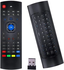 Air Mouse Remote MX3 Pro, 2.4G Wireless Mini Keyboard, Universal Remote Contr...