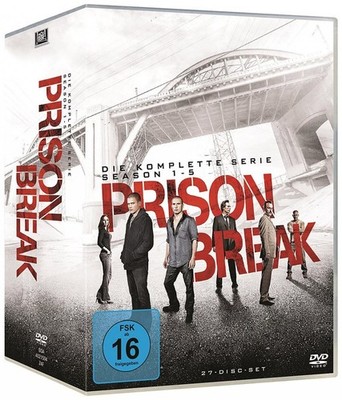 Prison Break - Die komplette Serie Box [DVD & Blu-ray] NEU & OVP