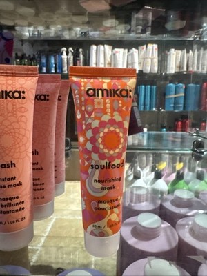 Amika: Soulfood Nourishing Mask  Travel Size 30mL/1oz Brand New And SEALED