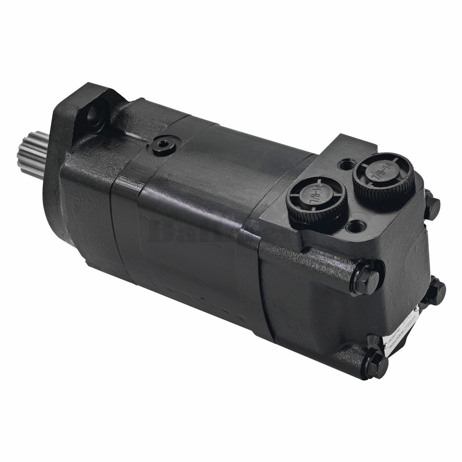 Hydraulic Motor 305943 for Broce 350-SERIES CR350 Broom Sweeper 14-Tooth Splined