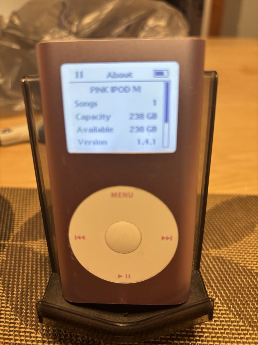 【美品】iPod mini 第2世代 ピンク 128GB Apple iPod mini 2nd Gen Pink (128GB) - SSD | eBay