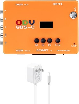 Retro Gaming Scan Converter ODV-GBS-C VGA Scart to HDMI
