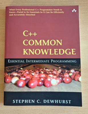 C++ Common Knowledge by Dewhurst - New*