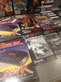 Atari Jaguar Boxes And Manuals Only Lot