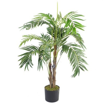 Künstliche Palme realistisch 120 cm (4 Fuß) Premium Indoor Home Decor lebensecht UK