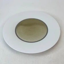 Hering Berlin Porcelain Silent Brass Platinum Dinner Plate