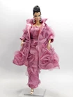 Handmade Flower Coat Dress Outfit Gown For Barbie Silkstone Fashion Royalty FR