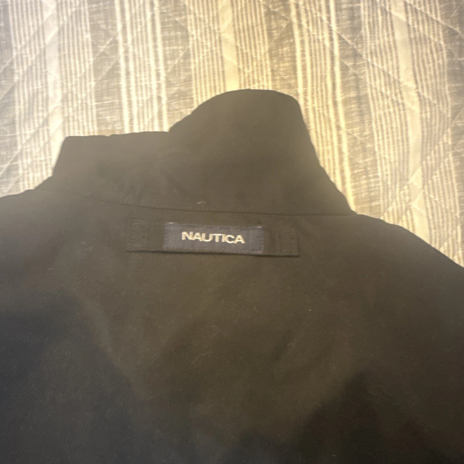 Nautica 2000s Fleece-Lined Bombar Jacket - product detail image 3