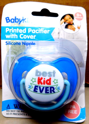 Regent Baby Prod. Corp~BabyKing 2024 Printed Pacifier With Cover Silicone Nipple