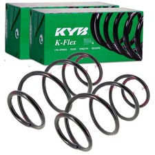 2X KYB K-FLEX FAHRWERKSFEDERN VORNE PASSEND FÜR RENAULT CLIO LINKS+RECHTS