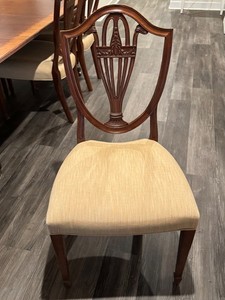 Baker Furniture Historic Charleston Shield Dining Chairs 6 side 2 end w arms