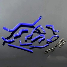 Silicone Radiator Coolant Hose Pipe Kit Clamps Compatible With 1992-20...