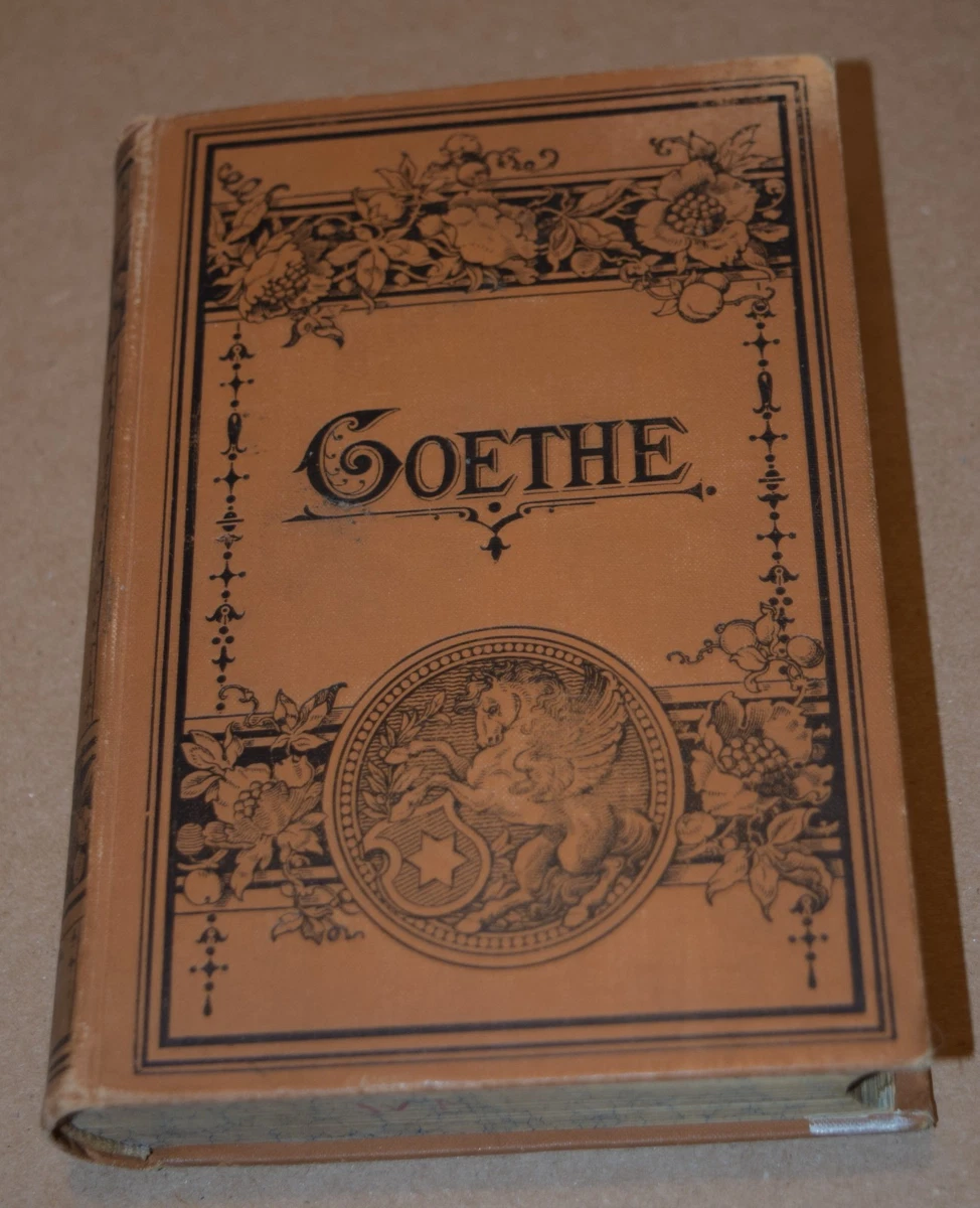 Goethe's Werke 4巻 Goethe's Werke 4巻 Amazon.com: Goethes werke. 4.Abt. 7.Bd.. 1887