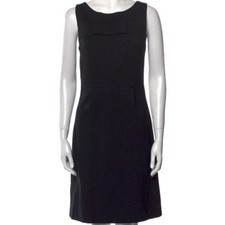 kate spade Little Black Dress Bow Bateau Neckline Knee Length Sleeveless Size 4