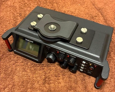 TASCAM DR-70D LINEAR PCM RECORDER 4-Track Audio Field Recorder/Mixer DC6V - Image 1 of 3