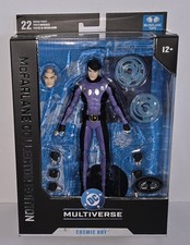 MCFARLANE COLLECTOR EDITION DC MULTIVERSE COSMIC BOY PLATINUM CHASE FIGURE