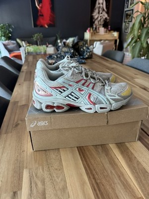 RARE ASICS Kiko Kostadinov GEL-NIMBUS 9 Glacier Grey Soothing Sea US 9.5 
