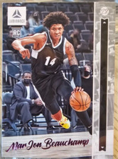 2022 Panini Chronicles Luminance Draft Picks Pink MarJon Beauchamp RC #44