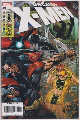 UNCANNY X-MEN #475 DYNAMIC FORCES SIGNED BILLY TAN DF COA MARVEL COMICS