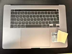 MacBook Pro 16" A2141 Handauflage Touchpad Touchbar & Tastatur