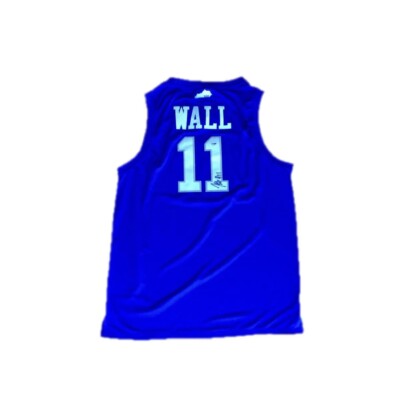 John Wall Signed Kentucky Wildcats (Away Blue) Jersey PSA/DNA