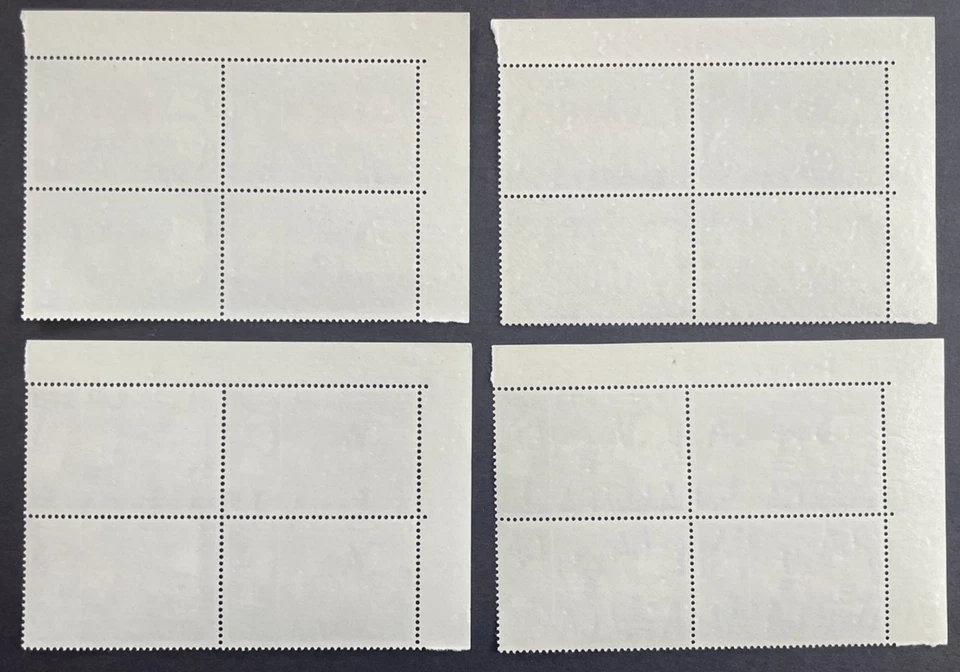 PITCAIRN Islands 1966 Churchill set Scott# 56-59 bloques de esquina de 4 MNH Foto 2 de 2