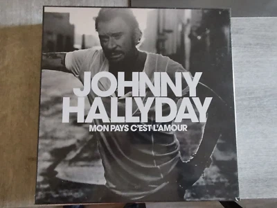 johnny hallyday édition collector ultra limitée+numérotée,mon pays c'est l'amour - Photo 1/4