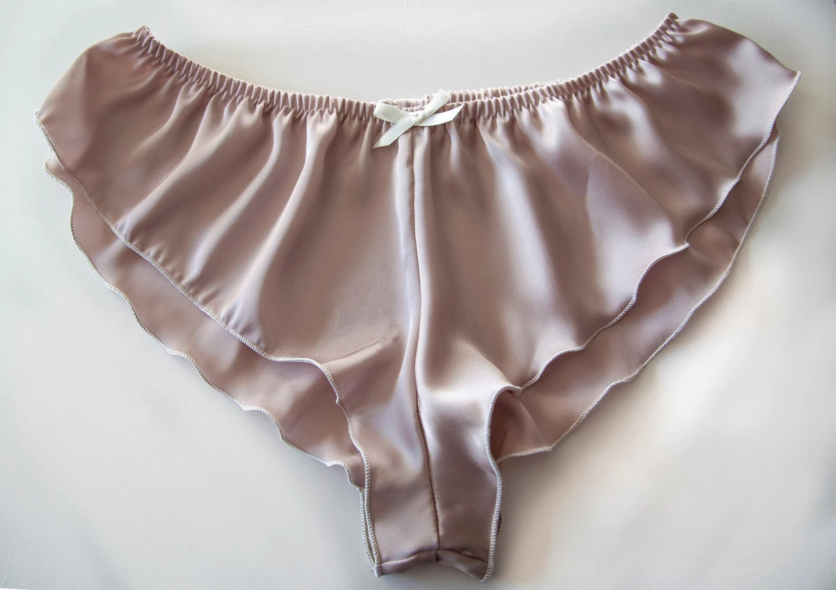 Micro silky French Knickers *Cappuccino* sexy panties Coffee lingerie  underwear