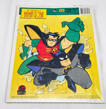 Golden Books Vintage Puzzle The Adventures Of Batman Robin 1998 Sealed