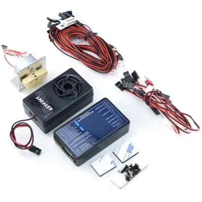 1 Set Sound Light Vibration System Für 1/14 Tamiya RC Truck SCANIA VOLVO MAN