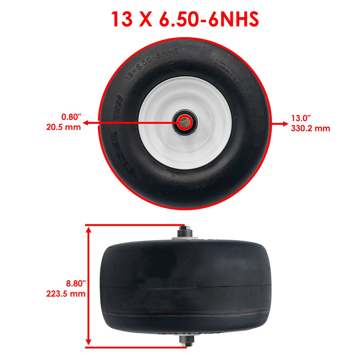 Wheel Tire Assembly For Toro Z Master 2000 3000 Z287 Z253 Z255