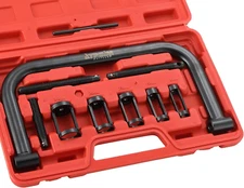 Auto Valve Spring Compressor C-Clamp Tool Kit for Motorcycle, ATV, Car Engines